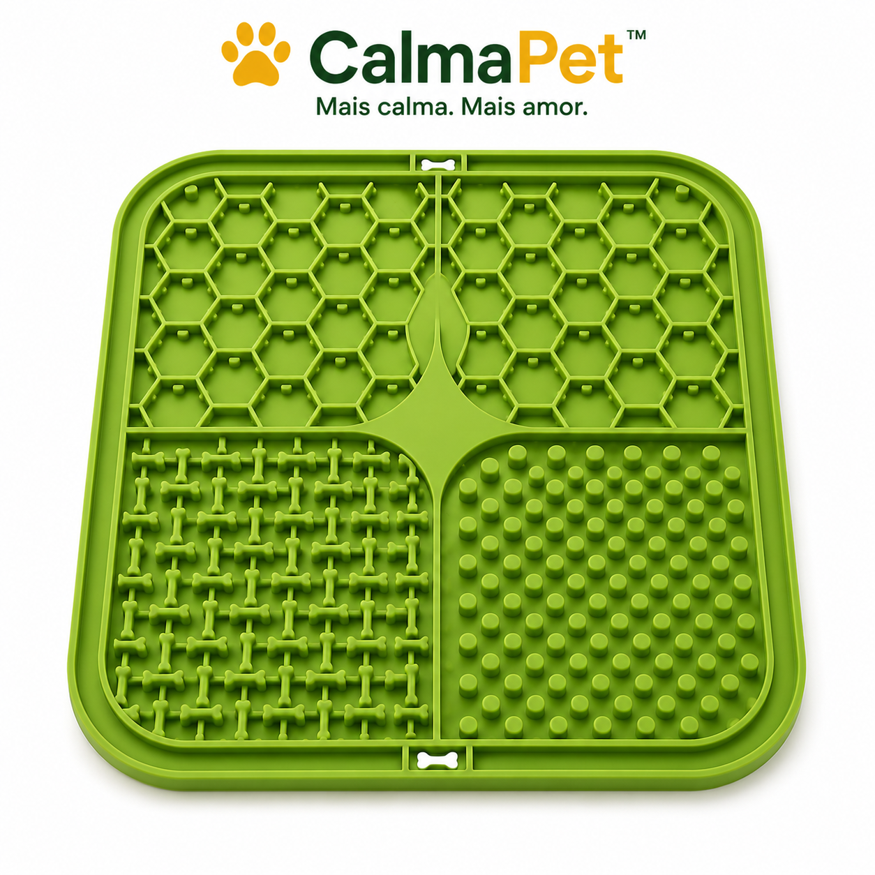 CalmaPet™ — Tapete de lamber para cães ansiosos